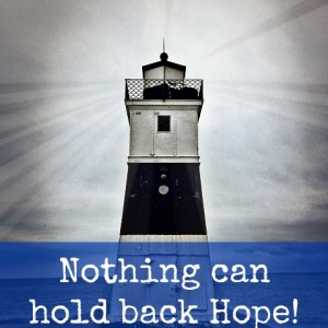 Nothing can hold back Hope - not even the darkness || rebekahmhallberg.com