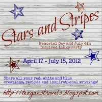 Stars and Stripes Blog Button