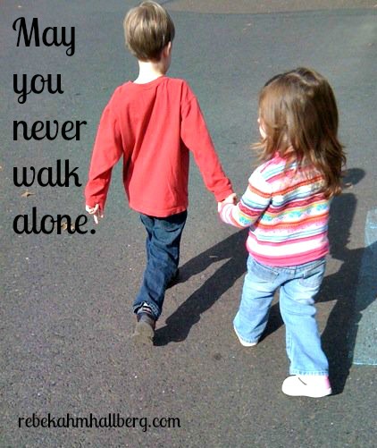 walking together