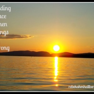 Dear Weary Mom {When Things Go Wrong}