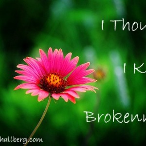 I Thought I Knew Brokenness