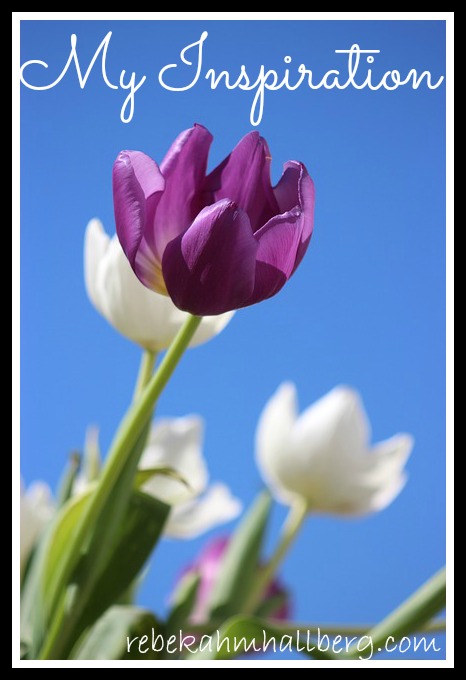 My Inspiration - When inspiration strikes at an unusual time || rebekahmhallberg.com