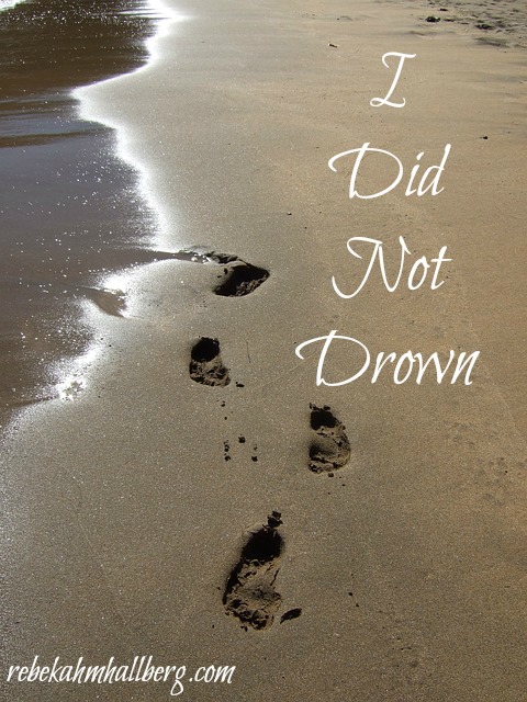 I did not drown... || rebekahmhallberg.com