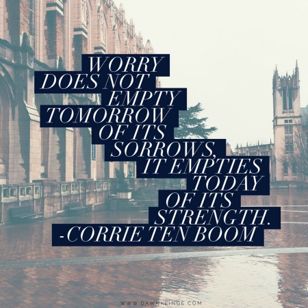 Worry - plus the Grace & Truth linkup || rebekahmhallberg.com