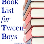 Book List for Tween Boys