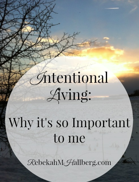 Why is intentional living so important to me? Find out what 3 plans I'm working at first in the new year.