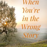 When You’re in the Wrong Story