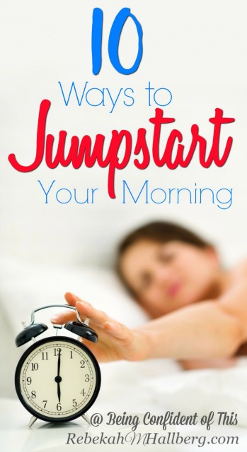 10 surefire ways to jumpstart your morning when you lack energy and struggle with motivation. 