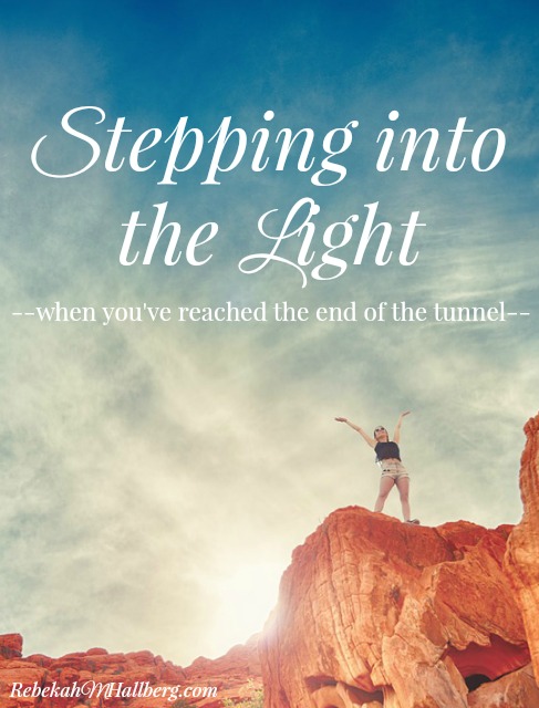 Words of encouragement for those stepping into the light