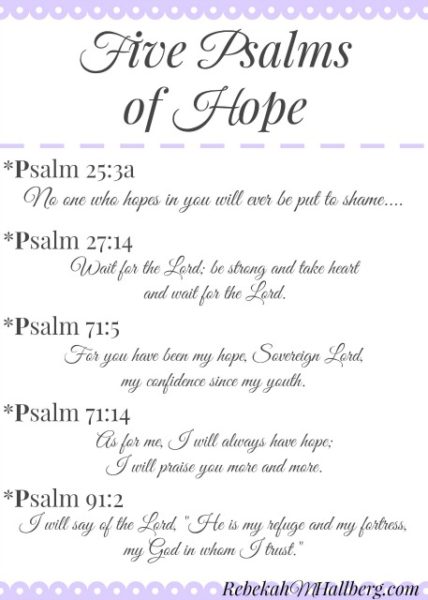 Five Psalms of Hope - 2