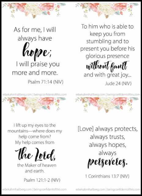 Are you searching for hope? Do you feel alone in your struggle? We are offering these Scripture cards as a gift for you as we share Hope for the Hurting Wife